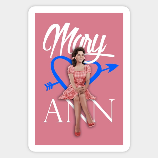 Mary Ann Sticker by art_by_suzie